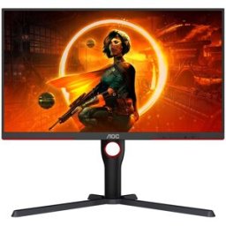 AOC Monitor PC Gaming 68,6cm (27') Q27G3XMN/BK, 180 Hz, QHD Mini LED. Negro / Rojo