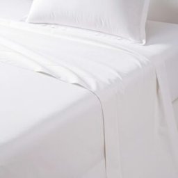 Olivier Desforges Sábana encimera algodón Alcove . (Cama 180 cm) Blanco