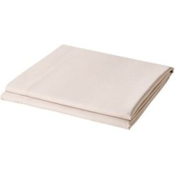 Gingerlily Sábana encimera de seda Mulberry Plain Colours . (Cama 180 cm) Visón