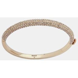 DKNY Pulsera Core pavé cristal. Blanco