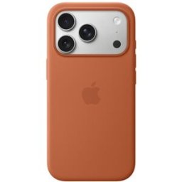 Apple Funda de silicona Terracota con MagSafe para iPhone 17 Pro. Terracota