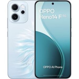 Oppo Reno 14 F 5G 8GB + 256 GB móvil libre. (256 GB + 8 GB RAM) Azul
