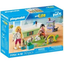 Playmobil Starter Pack Familia de conejos .