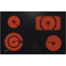 Miele Placa vitrocerámica 4 zonas de cocción - KM 6523 FL. Negro