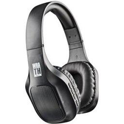 NGS Auriculares Inalámbricos de diadema Artica Wrath Compatibles con Bluetooth y Jack 3.5mm. Negro