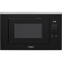 Whirlpool Microondas integrable 25 litros y grill - WMF250G. Negro