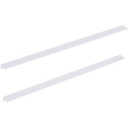 Cosmic Set de 2 tiradores lisos para mueble de baño Wish . (60 cm) Blanco mate