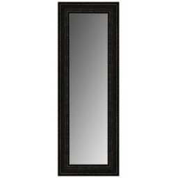 El Corte Inglés Espejo de pie de madera de samba Nantes . (60 x 170 cm) Negro pizarra