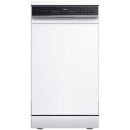 Midea Lavavajillas 10 servicios, 45 cm, con aquastop - MDWEF1034CW-WG-EU. Blanco