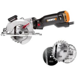Worx Sierra Circular Portátil Eléctrica a red Saw XL WX427 710 W + Maletín. Negro / Naranja