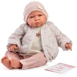 Muñecas Antonio Juan Muñeca mi primer reborn Berta con peso especial blandita.