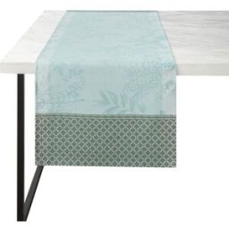 Le Jacquard FranÇais Camino de mesa algodón Jardin D'Eden . (50 x 150 cm) Cascada