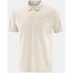 Salomon Polo de manga corta para hombre TRACKLINE POLO M . (XL) Blanco
