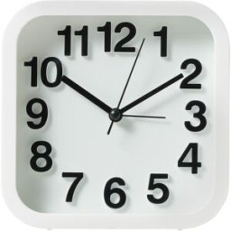 El Corte Inglés Reloj despertador Madrid . Blanco