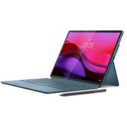 Lenovo Tablet Yoga Tab Plus, 16GB + 256GB, 12,7' 3K, Wi-Fi + Teclado y Lápiz Tab Pen Pro. (256 GB + 16 GB RAM) Verde azulado