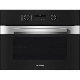 Miele Horno compacto PerfectClean y guías telescópicas FlexiClip - H2841BIBEDST. Acero Inox