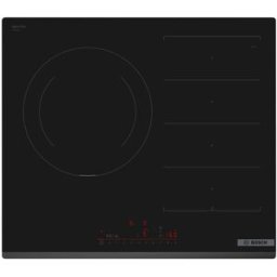 Bosch Placa de inducción con 3 zonas de cocción, sin perfiles - PXJ631HC2E. Negro