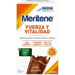 Meritene 15 Sobres Batido sabor Chocolate .