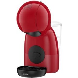 Krups Cafetera de cápsulas manual Piccolo XS para cápsulas Nescafé Dolce Gusto. Rojo