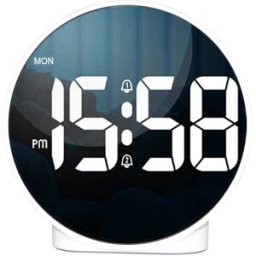 Inves Reloj despertador AN0599. Blanco