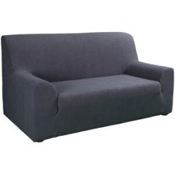 Basics El Corte Inglés Funda ajustable para sofá Nilo . (Sofá de 2 plazas) Gris