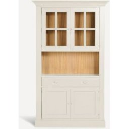 El Corte Inglés Vitrina con 2 puertas, 1 hueco y 1 cajón Limoux . Crema