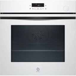 Balay Horno multifunción con vapor y limpieza pirolítica e hidrolítica - 3HA5829B3. Cristal blanco