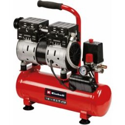 Einhell Compresor de Aire Silencioso 6 l 550 W 8 bar. Rojo