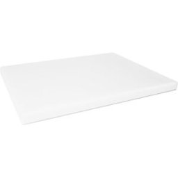 El Corte Inglés Tabla de cortar gruesa . (40 cm) Blanco