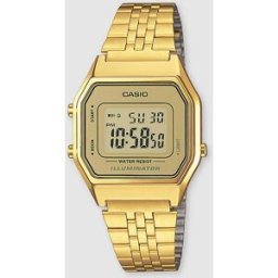 Casio Reloj de mujer de Collection LA680WEGA-9ER Vintage. Oro