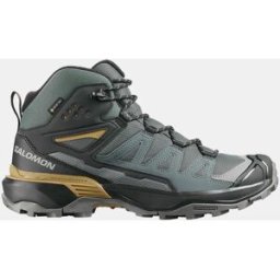 Salomon Botas de senderismo para hombre X ULTRA 360 MID GTX . (44 y 2/3) Verde / Negro