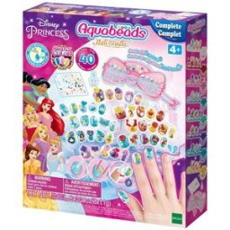 Aquabeads Estudio de Uñas Princesas Disney.
