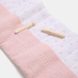 Cotton Juice Baby Home Medidor para bebés colección Sésamo, estampado flores. (100 X 25 X 2 cm) Rosa antiguo niño