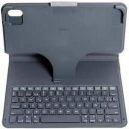 Zagg Funda con teclado Messenger Folio 2 para iPad 10,9 (10ª Gen.). Gris
