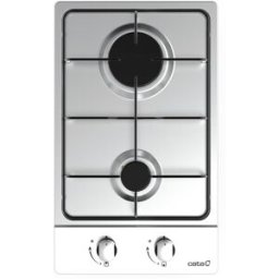 Cata Placa gas 2 quemadores - GI 3002 X /A. Inox