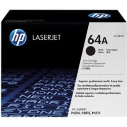 HP Tóner original LaserJet 64A negro (CC364A) (Reacondicionado Casi a estrenar).