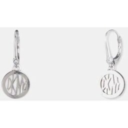 DKNY Pendientes Core con circonita. Blanco