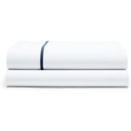 Ralph Lauren Home Sábana encimera algodón percal Westbank . (Cama 180 cm) Navy