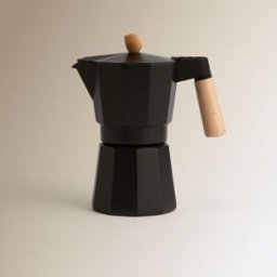El Corte Inglés Cafetera italiana Deco Negra . (6 Tazas) Negro