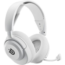 SteelSeries Auriculares Gaming con micrófono Arctis Nova 5 Bluetooth. Blanco