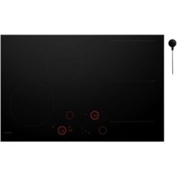 Asko Placa inducción 4 zonas de cocción - HID824GC. Cristal negro