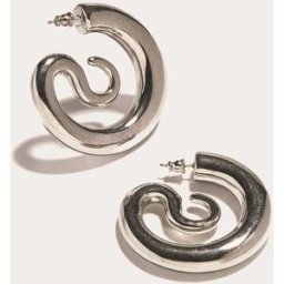 Panconesi Pendientes Serpent. (única) Plata