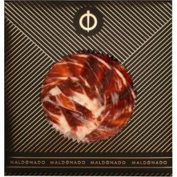 Maldonado Jamón de bellota 100% ibérico cortado a mano .
