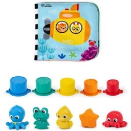 Baby Einstein Pack juguetes baño 11 piezas Opus Bath Pals. (12.7 X 25.4 X 25.4 Cm) Multicolor niño