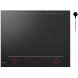 Asko Placa inducción 4 zonas de cocción - HID654GC. Cristal negro