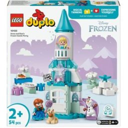 Lego Juego de construcción Frozen: Fiesta en el Castillo de Anna y Elsa Duplo - 10455.