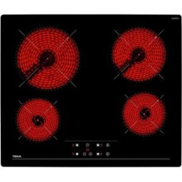 Teka Placa vitrocerámica 4 zonas High Light - TZ PRO 6415. Negro