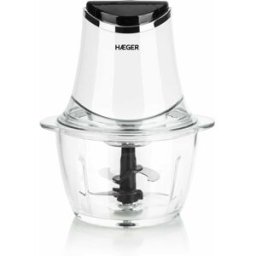 Haeger Picadora Chopper Glass 300W. Blanco