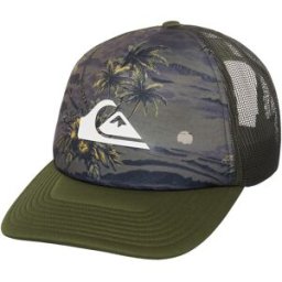 Quiksilver Gorra de hombre Emu Coop . (única) Verde