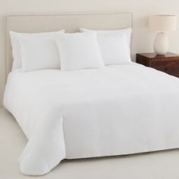 El Corte Inglés - Room Juego de funda nórdica Lino Room - El Corte Inglés. (Cama 150 cm) Blanco